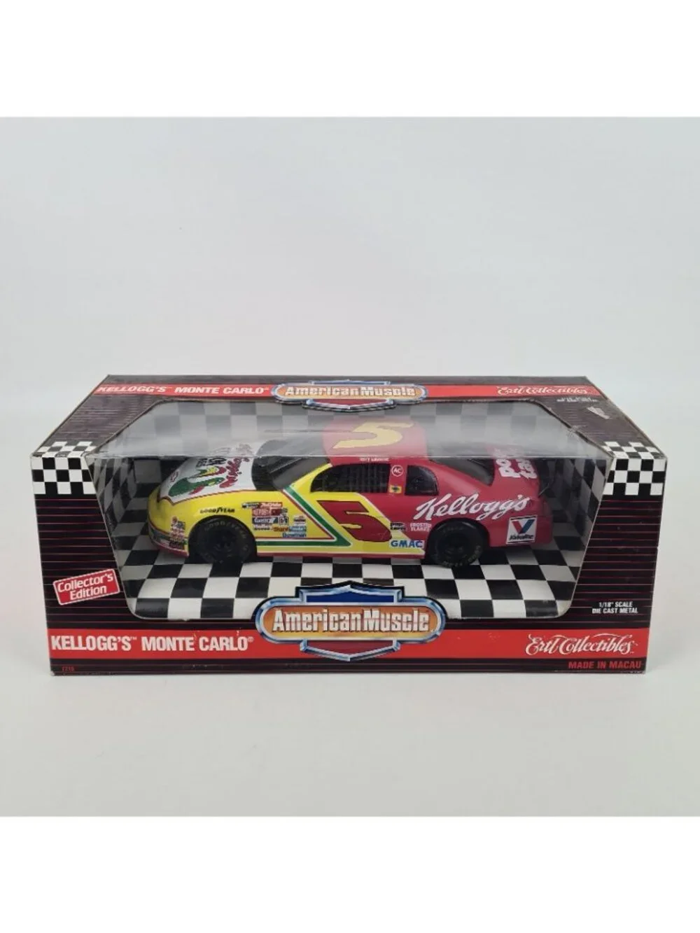 Set Of 3 ERTL American Muscle 1:18 DieCast #24 Gordon #43 Petty #5 Labonte K1